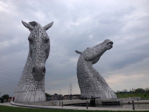 Picture of the Kelpies at Falkirk